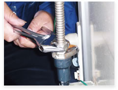 水道工事の風景